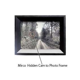 32GB Photo Frame Micro Hidden Camera with Motion Detection